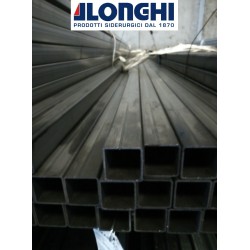 Tubolare In Ferro Quadrato 40x40x2 Mm - Lunghezza 1 Metro