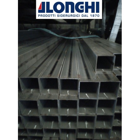 Barre Tubolari Ferro Quadrato 25x25x2mm - Confezione Da 3 Pezzi Da 2 Metri Ciascuno - Foto 7