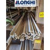 FERRO a ELLE da 30 a 130 mm.  6 metri lineari tagliati in  2 PEZZI da 3 METRI